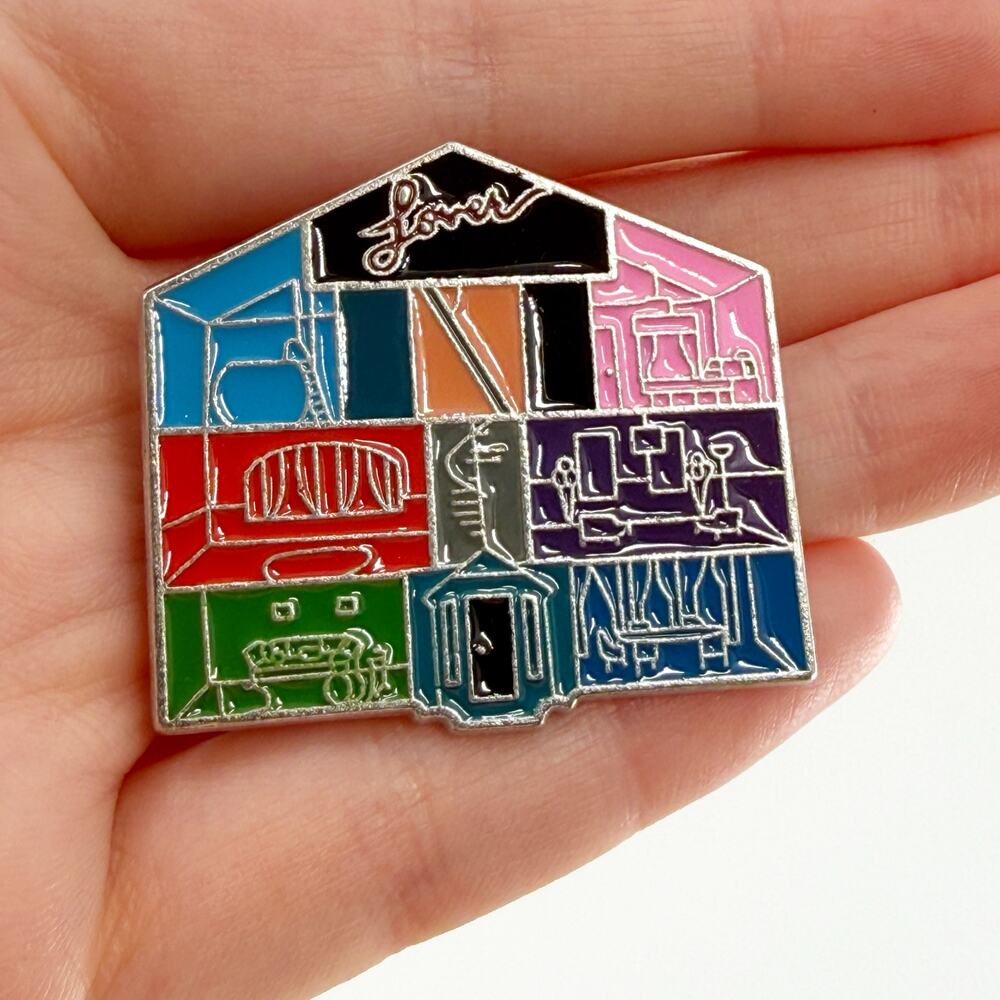 Taylor Swift Inspired Enamel Pin Eras Tour House Lover House Swiftie